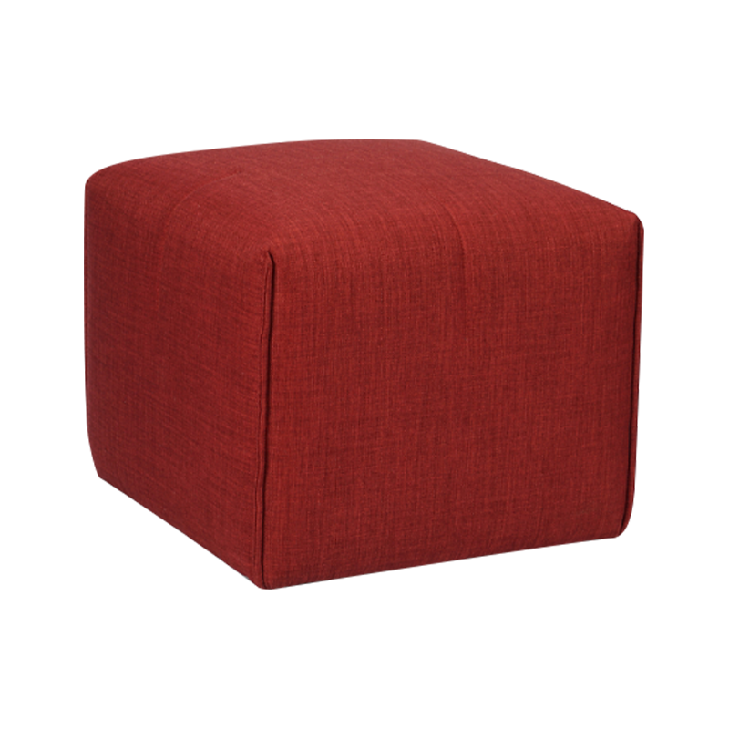 Scíth chos pouf ottoman cearnógach 